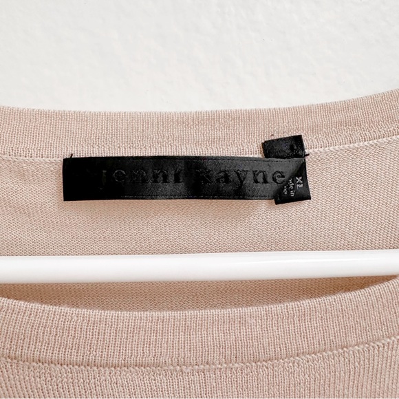 SOLD Jenni Kayne Mercer Crewneck Sweater in Ecru Stripe Size XL - Picture 10 of 11